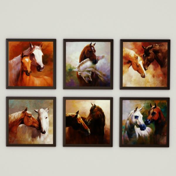 Horse photo frame